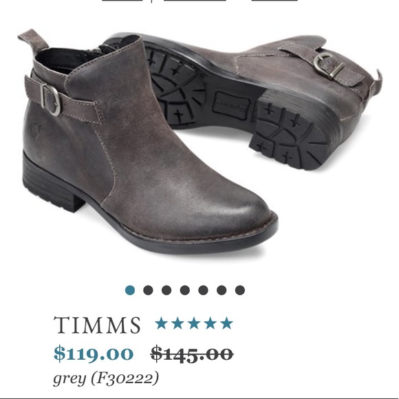 Born distressed suede booties, size 8M - Picture 1 of 7